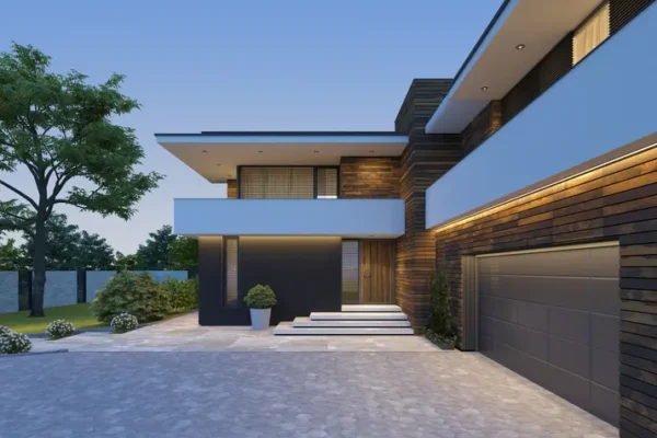 Technician replacing garage door springs in Murrieta